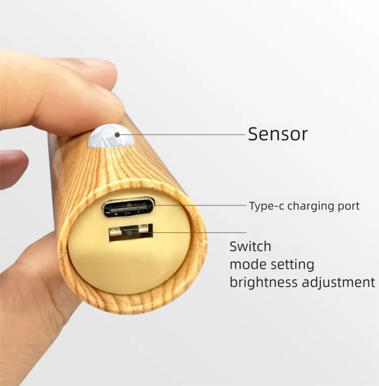 LED Night Light USB Charging Intelligent Human Induction For Bedside Cabinet Home Wardrobe Lighting Motion Sensor Light Led Lamp TGP-005
