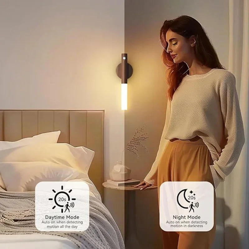 LED Night Light USB Charging Intelligent Human Induction For Bedside Cabinet Home Wardrobe Lighting Motion Sensor Light Led Lamp TGP-005
