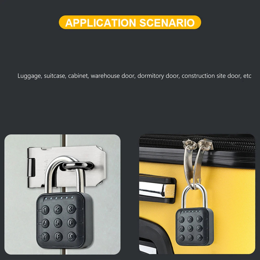 DEFAULT Keyless Fingerprint Lock with Tuya APP Smart Padlock Waterproo