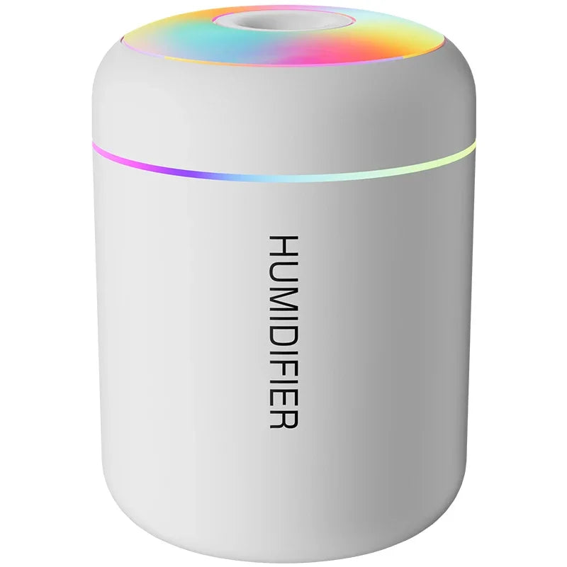 180ML Mini Air Humidifier USB Electric Aroma Diffuser Essential Oil Purifier Aromatherapy Mist Maker Lights For Car Home Bedroom TGP-OO6