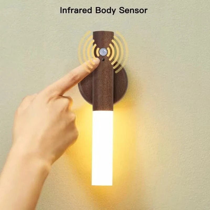 LED Night Light USB Charging Intelligent Human Induction For Bedside Cabinet Home Wardrobe Lighting Motion Sensor Light Led Lamp TGP-005
