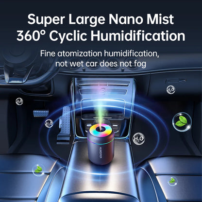 180ML Mini Air Humidifier USB Electric Aroma Diffuser Essential Oil Purifier Aromatherapy Mist Maker Lights For Car Home Bedroom TGP-OO6