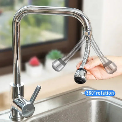 2-Mode 360° Rotatable Faucet Bubbler – High Pressure Water-Saving Smart Kitchen Gadget 2026 #G-08