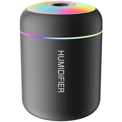 180ML Mini Air Humidifier USB Electric Aroma Diffuser Essential Oil Purifier Aromatherapy Mist Maker Lights For Car Home Bedroom TGP-OO6