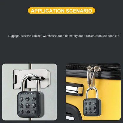 DEFAULT Keyless Fingerprint Lock with Tuya APP Smart Padlock Waterproo